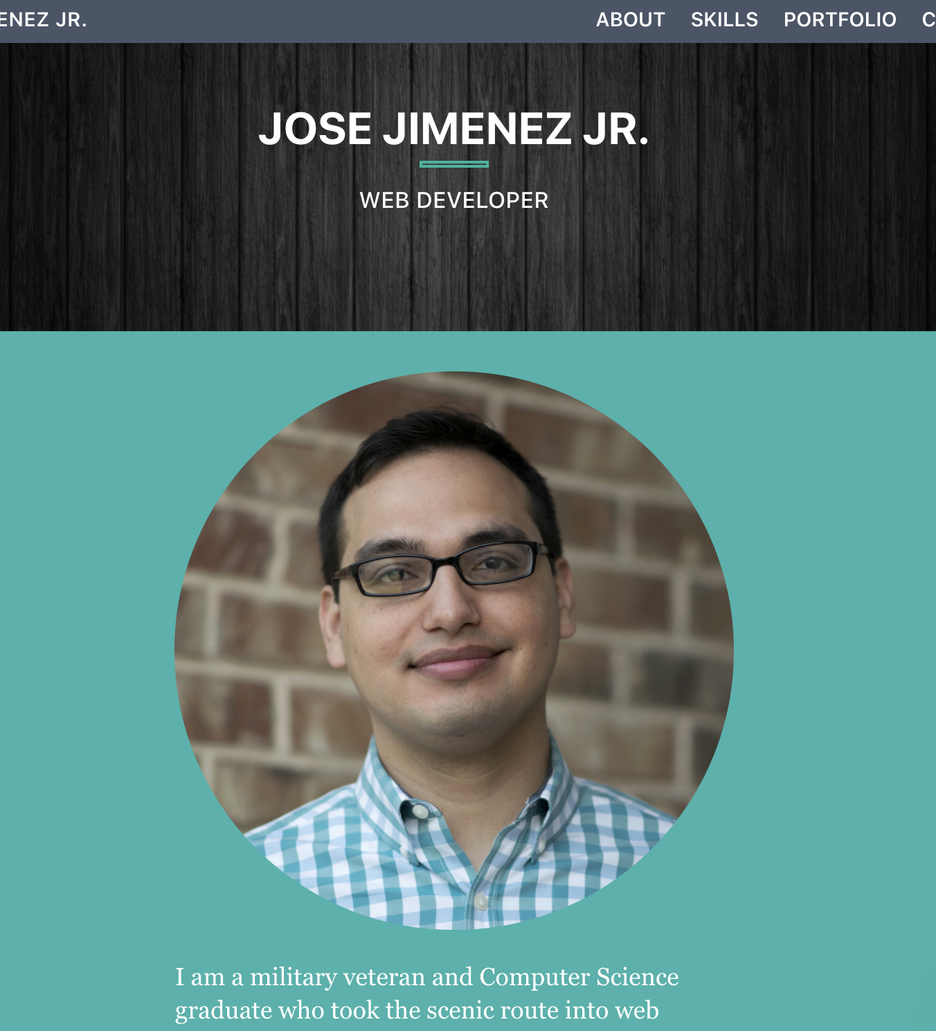 Portfolio Page